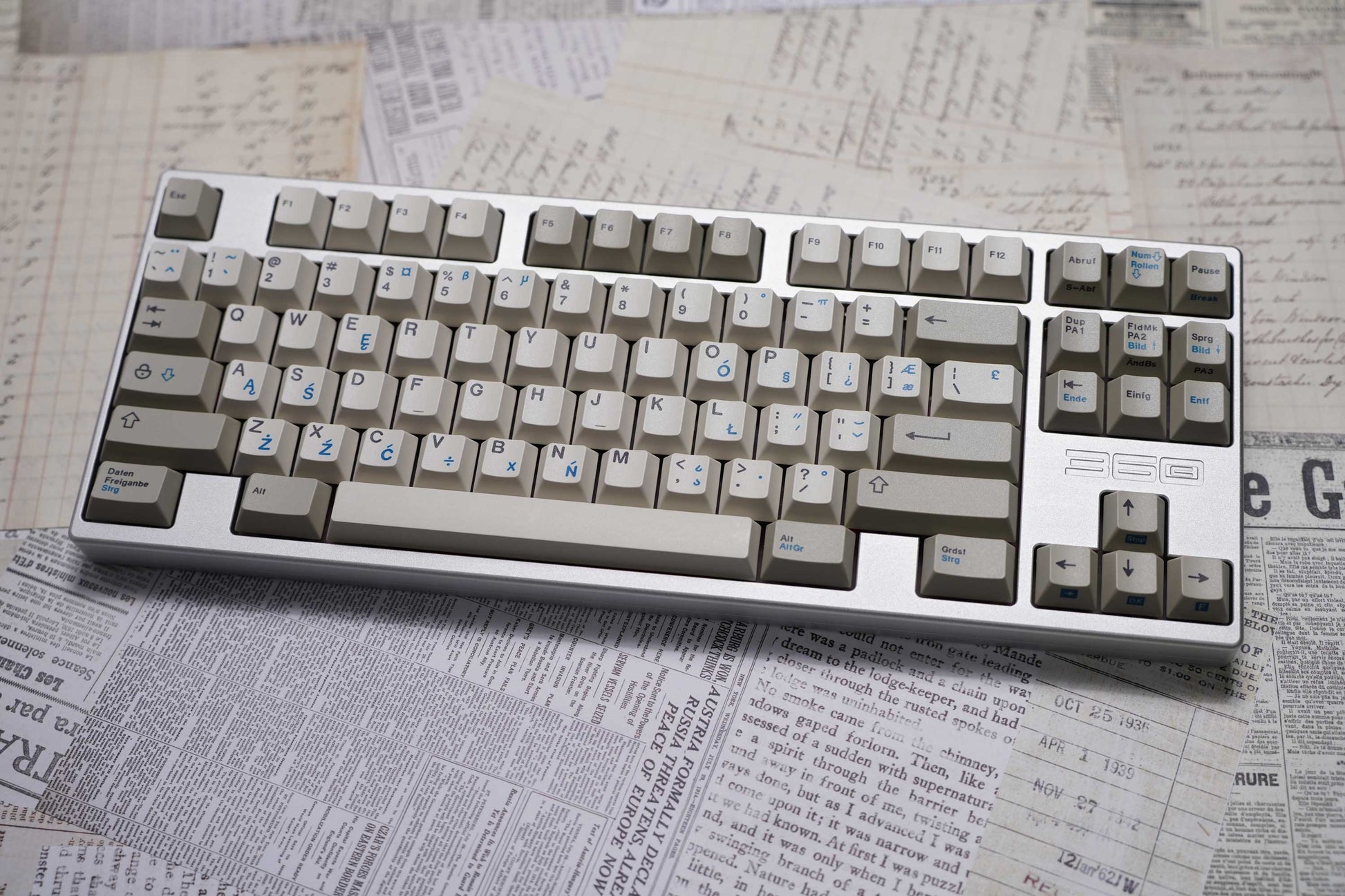 21KB 2551SAW Classic Retro Beige Keycap Set