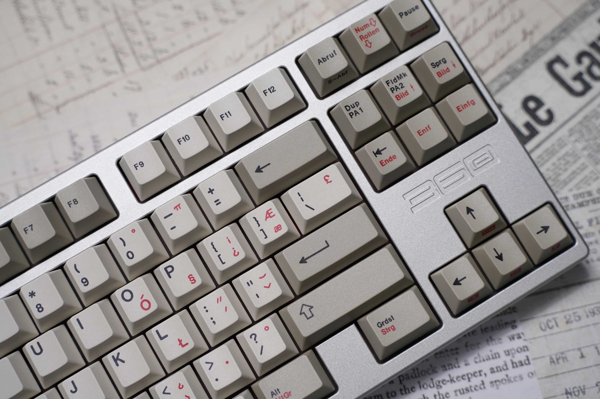21KB 2551SAW Classic Retro Beige Keycap Set