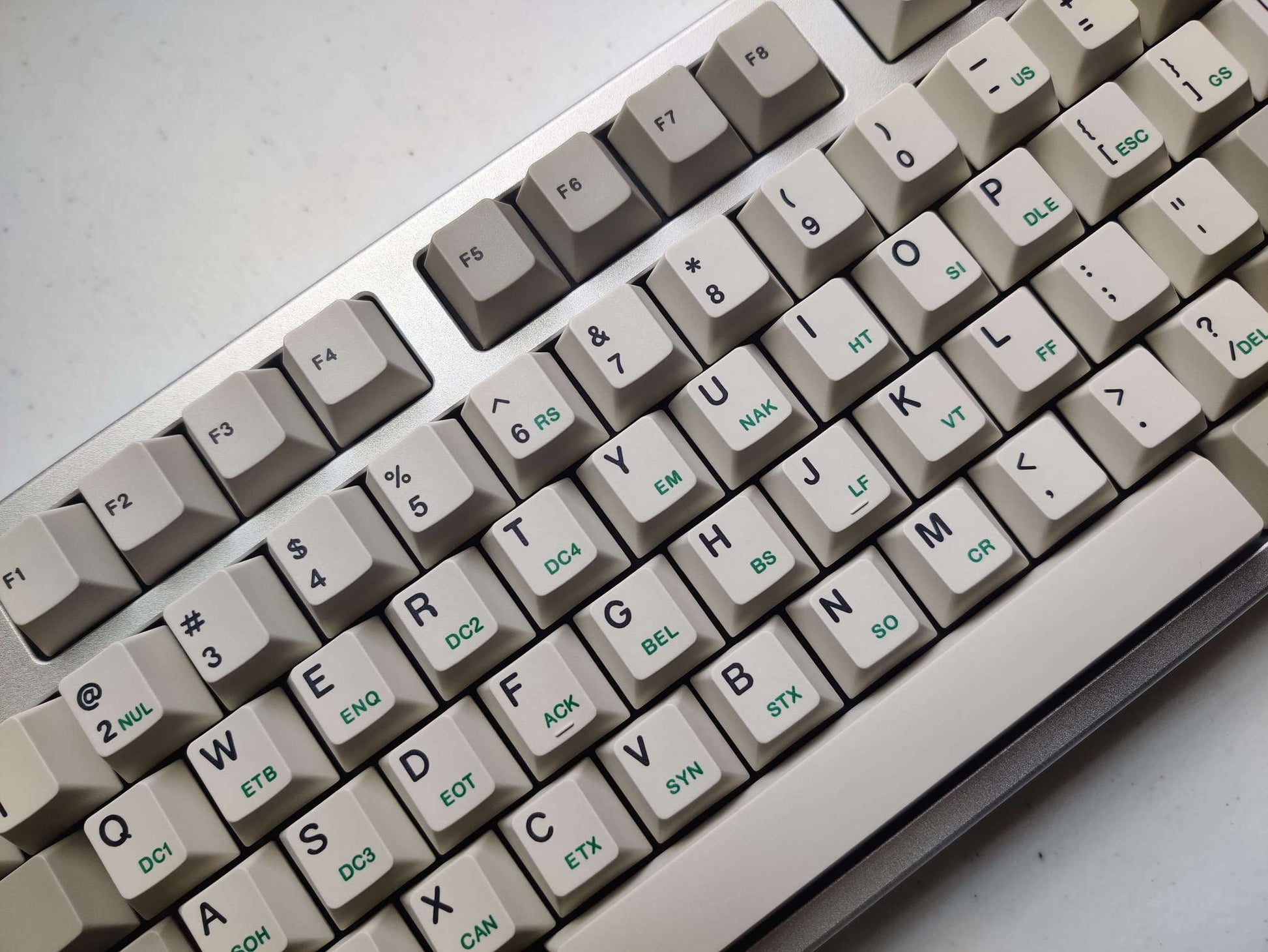 21KB ASCII Keycap Set PBT Dye Sub