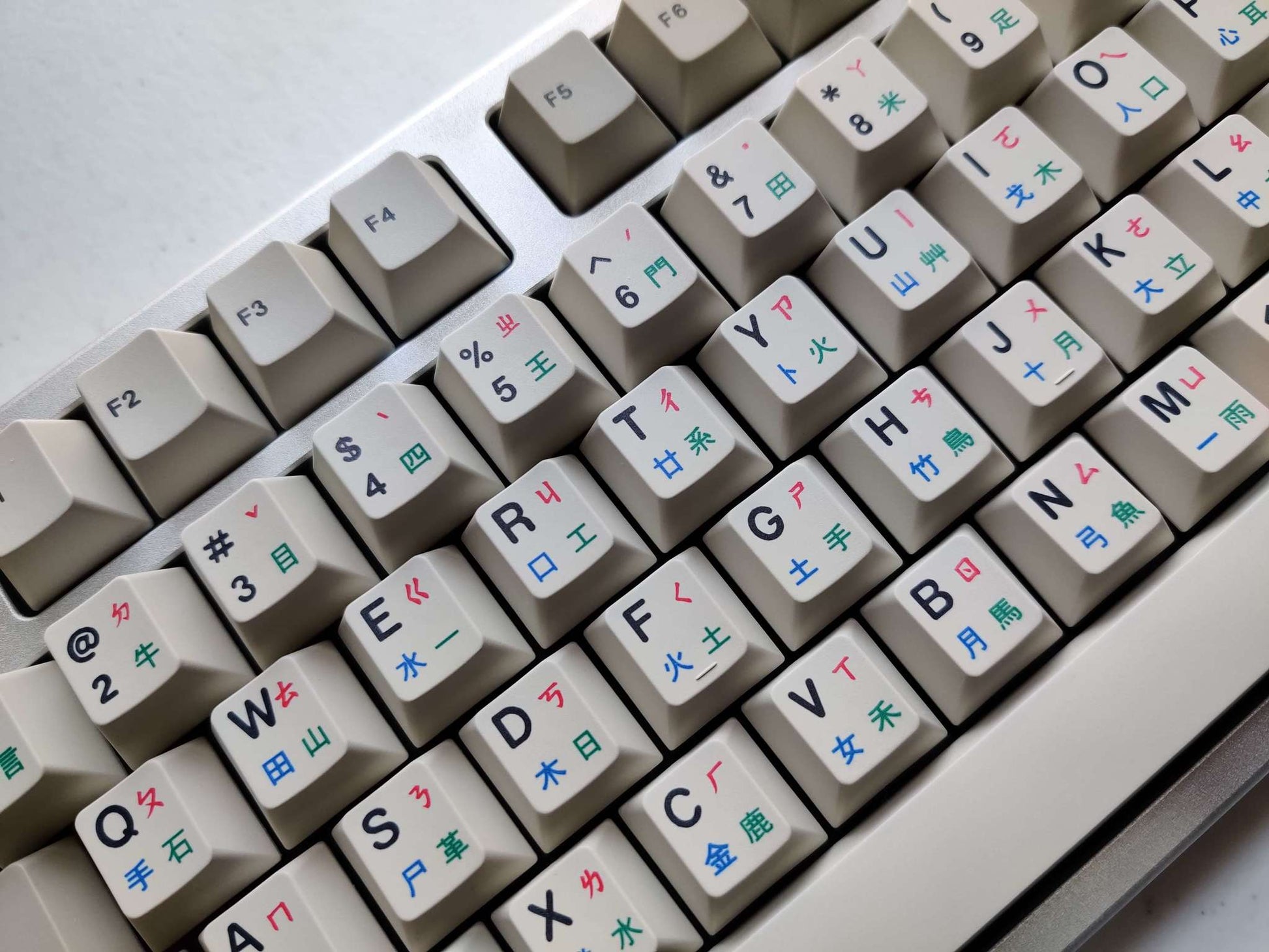 21KB Chinese Keycap Set PBT Dye Sub