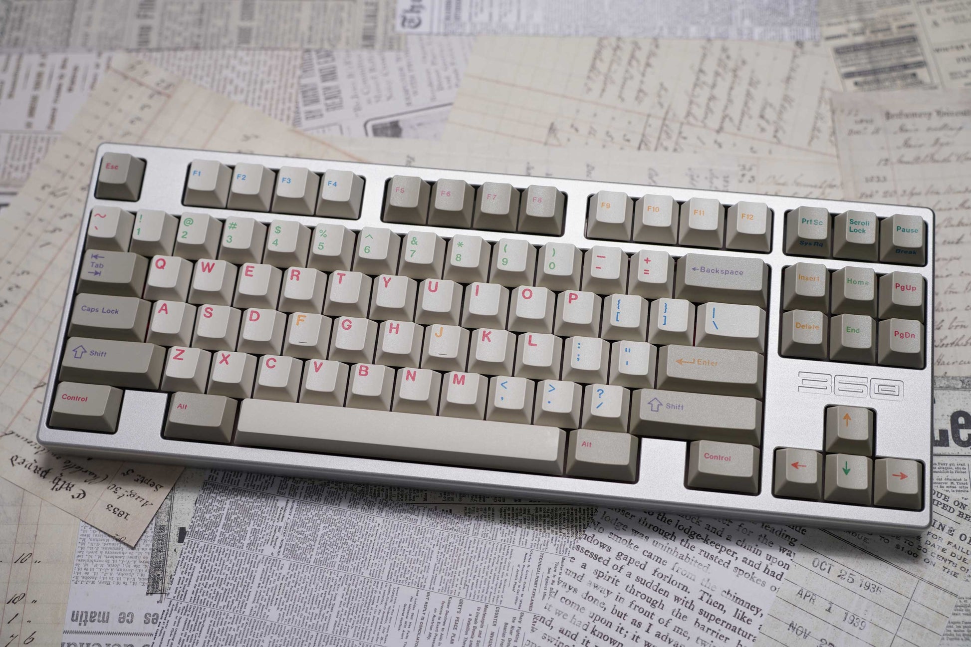 21KB Handarbeige Classic Retro Beige Keycap Set