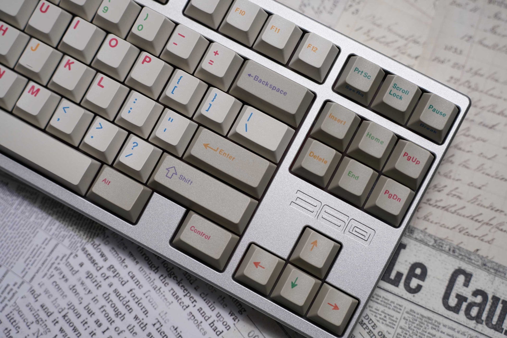 21KB Handarbeige Classic Retro Beige Keycap Set