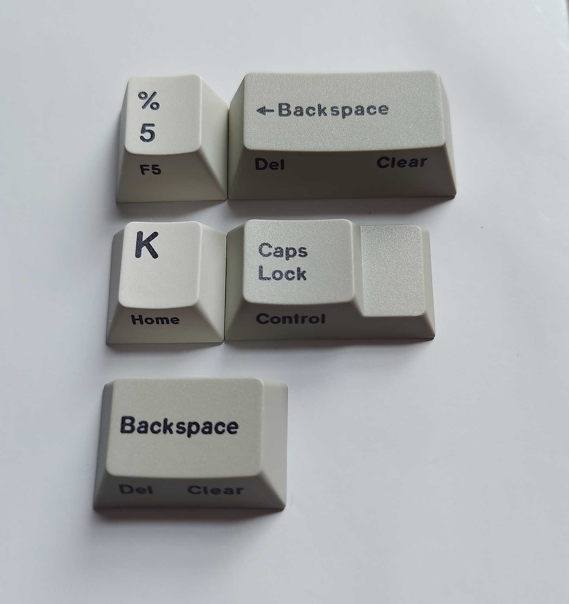 21KB HHKB Classic Retro Beige Keycap Set