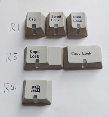 21KB LED Window Keycaps
